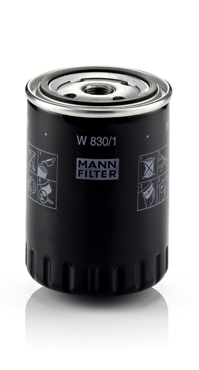 MANN-FILTER W 830/1 FILTRO ACEITES 