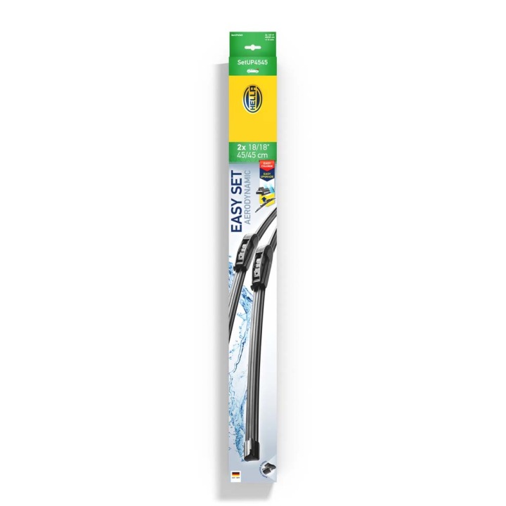 POIGNÉE ESSUIE-GLACES HELLA 9XW 358 164-171 AVANT 450 MM