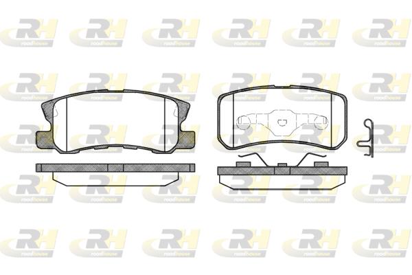 ZAPATAS DE FRENADO CITROEN C4 DODGE AVENGER MITSUBIS 