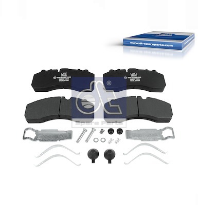 DT SPARE PARTS 4.90930 KIT PLAQUETTES FREINS