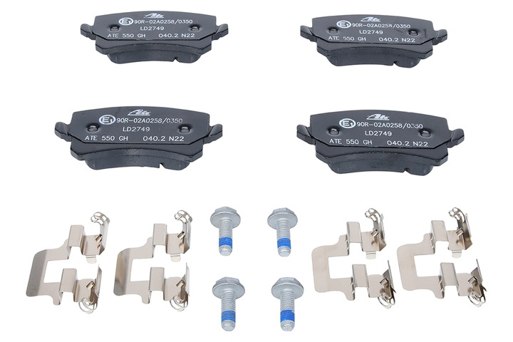 ZAPATAS HAM. SKODA T. OCTAVIA- SUPERB- YETI 1.2- 3.6 04- 15 CERAMIC 