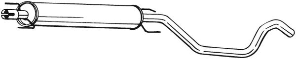 BOSAL 285-425 SILENCIEUX CENTRAL