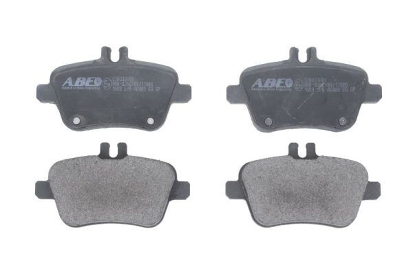 KLOCEK DE FRENADO KIT PARTE TRASERA MERCEDES A (W176), B (W246, W242), CLA (C117), 