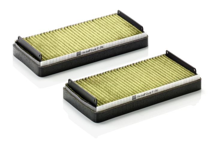 FILTRE CABINES CARBONIQUE AVEC POLIFENOLEM FP2745-2/MAN MANN FILTRES