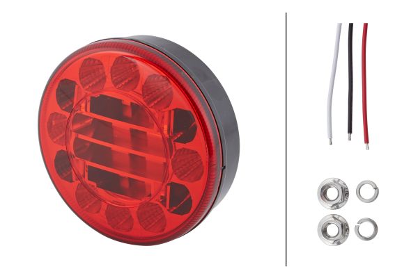 PHARE ARRIÈRE COMBINÉ HELLA 2SB 357 027-011 GAUCHE DROITE 12/24V LED