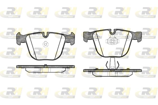 ZAPATAS DE FRENADO BENTLEY ARNAGE AZURE 17.3MM WVA23 