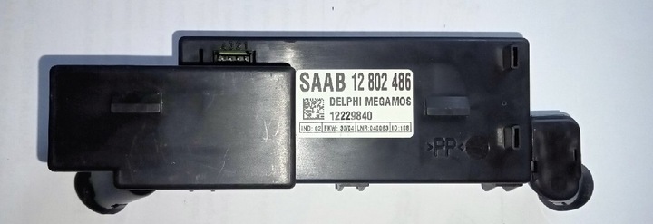 SAAB 93 9-3 MÓDULO ALARMA 12802486 12229840 