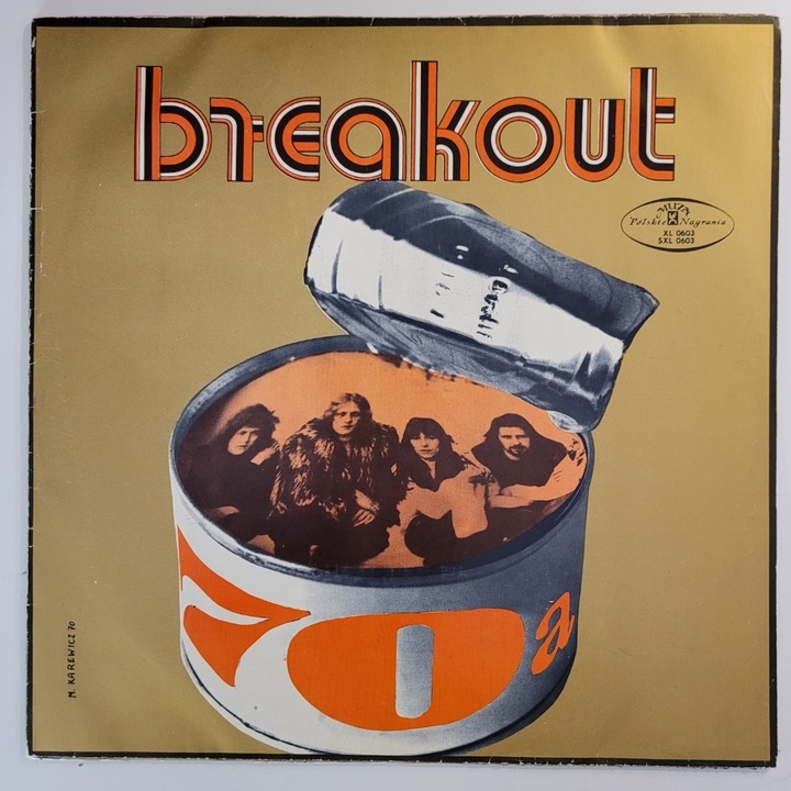 Breakout - 70a 1970 EX-/VG+ Winyl