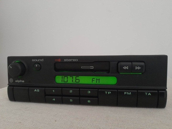 RADIO VW ALPHA IV VERDE POLO GOLF PASSAT T4 