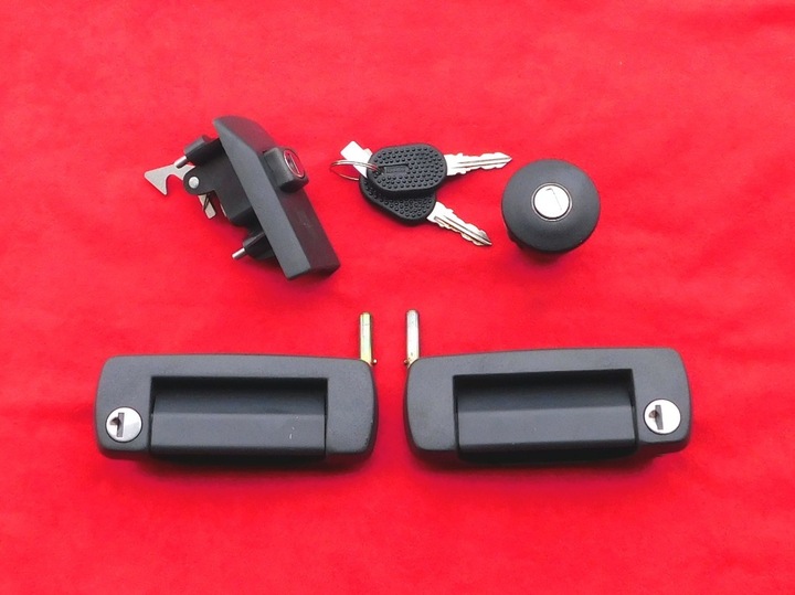 GRAY COLOR HANDLES CAP FIAT 126P 126EL 126 EL ORIGINAL 