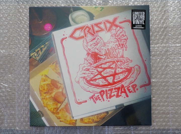 CRISIX – THE PIZZA E.P. WINYL. NUEVO 