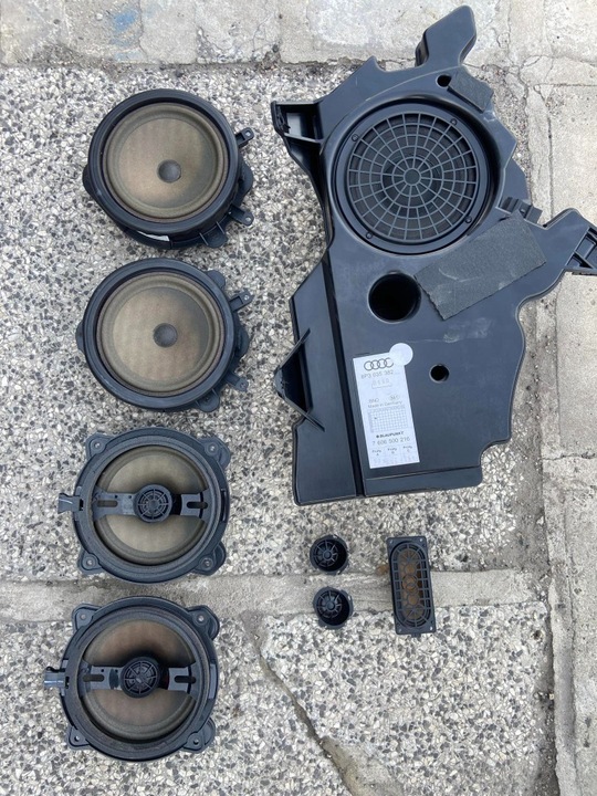 SPEAKERS SUBWOOFER AUDI S3/A3 8P SET 3-DOOR 