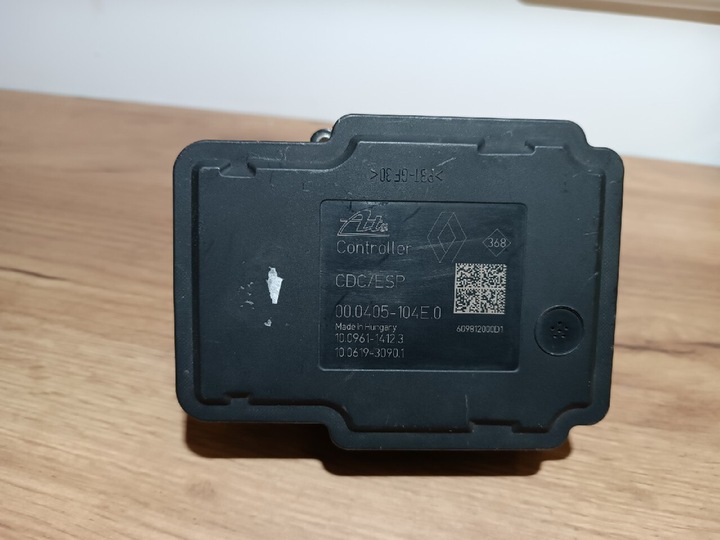 CONTROL UNIT ABS RENAULT 00.0405-104E.0 