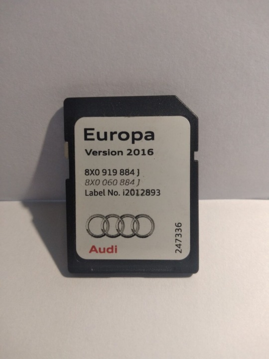 MAPAS SD PARA NAVEGACION MAPAS EUROPA AUDI A1 A6 A7 Q3 