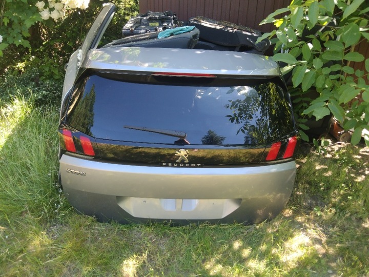 BOOTLID PEUGEOT 5008 II COMPLETE SET IN COLOR KCAC 