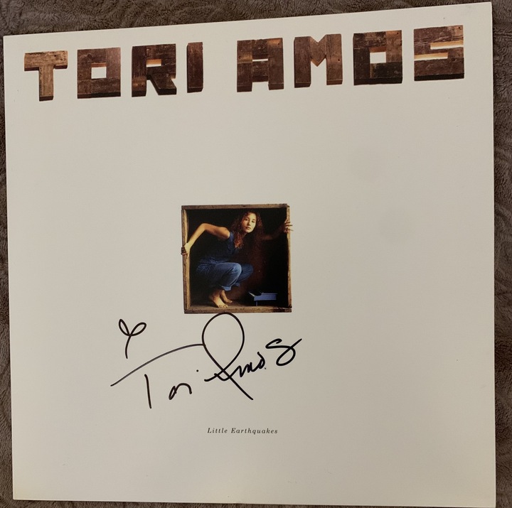 Tori Amos Little Earthquakes winyl z autografem