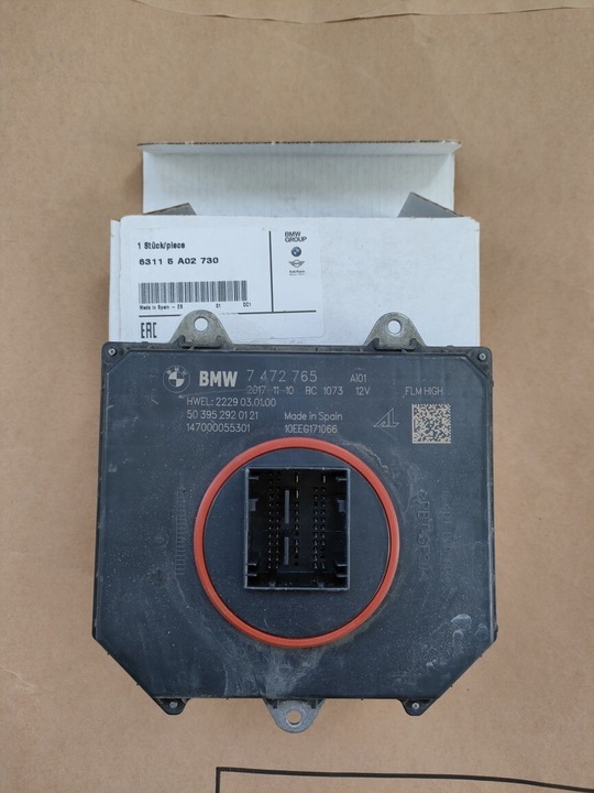 UNIDAD DE CONTROL DE LUZ PARTE DELANTERA BMW F90 G01  G11 G30 