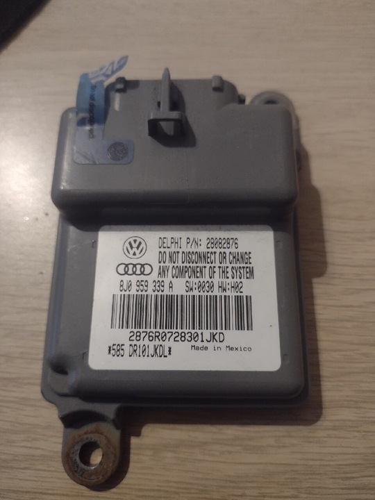 AUDI TT MODULE CONTROL UNIT SEAT 8J0959339A 