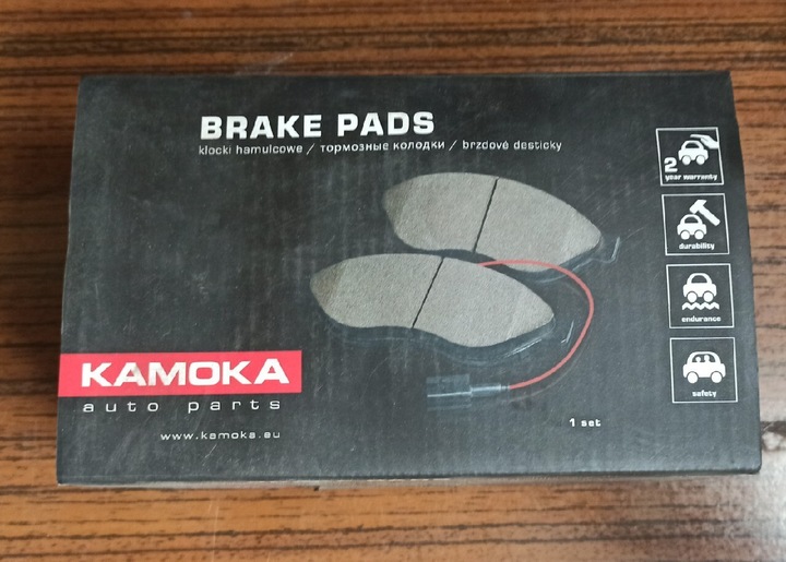 KAMOKA JQ1012796 SET PADS BRAKE NEW 