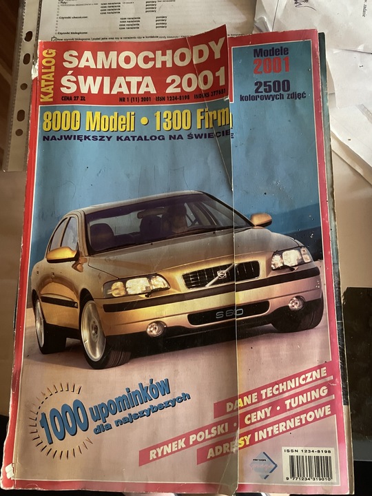 KATALOG COCHE LUZ 2001 