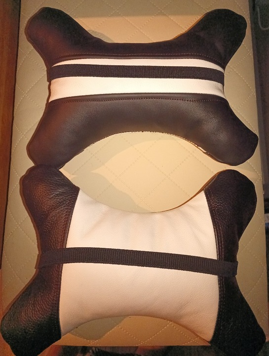 AIR BAGS HEAD REST SET WITH LEATHER NATURALNEJ.2SZT. photo 1 - milautoparts-fr.ukrlive.com