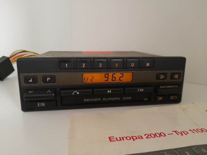 RADIO MERCEDES BECKER EUROPA W124 W201 W140 R129 