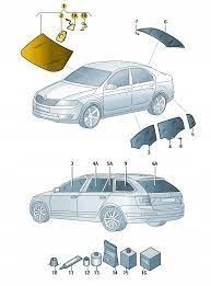 SKODA OCTAVIA III, nowa, OE, nr 5E0845011DFNVB