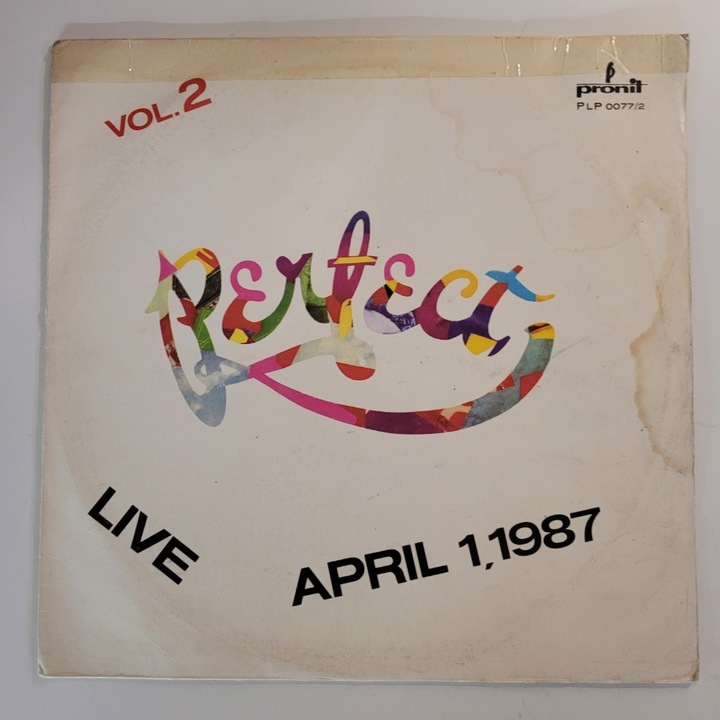 Perfect – Live April 1.1987 Vol.2 EX-/VG+ Winyl