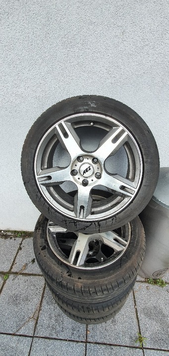 AEZ Tacana 5x112 Audi VW ET38 7jx17 Łódzkie