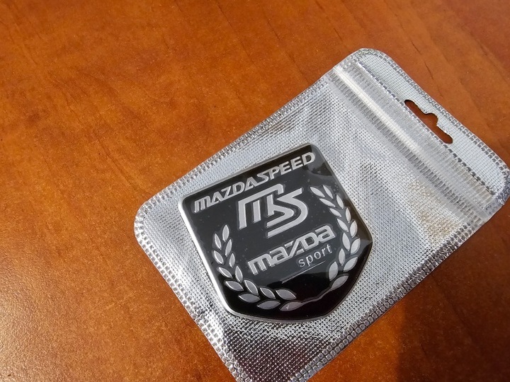 EMBLEMA MAZDASPEED MAZDA RX8 MX5 TUNEADO 