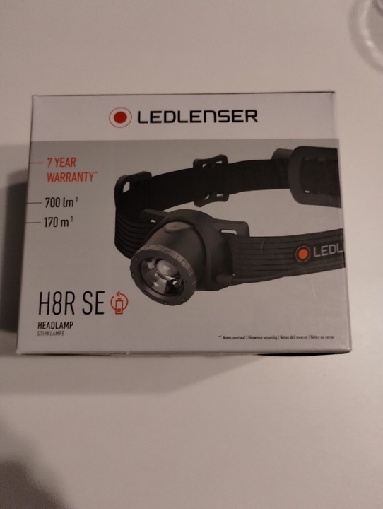 LINTERNA PARTE DELANTERA LEDLENSER H8R SE 