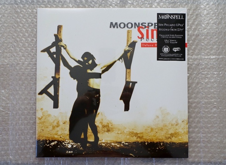 Moonspell – Sin / Pecado. Winyl 12' + 7'. Nowa.