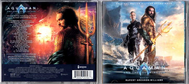 Gregson-Williams Aquaman and the Lost Kingdom CD-R