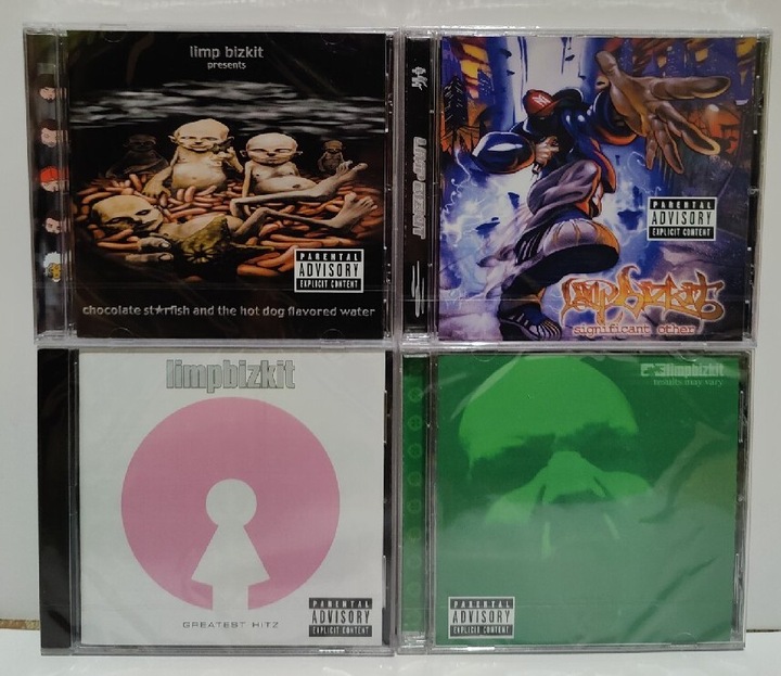 LIMP BIZKIT 4 CD MULTIPAKIET NUEVO 