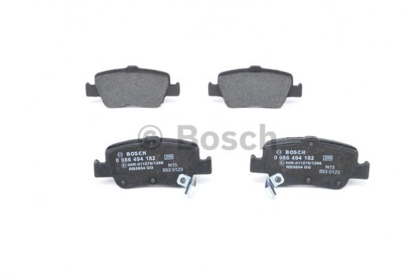 PADS BRAKE BOSCH 0 986 494 182 AURIS COROLLA 