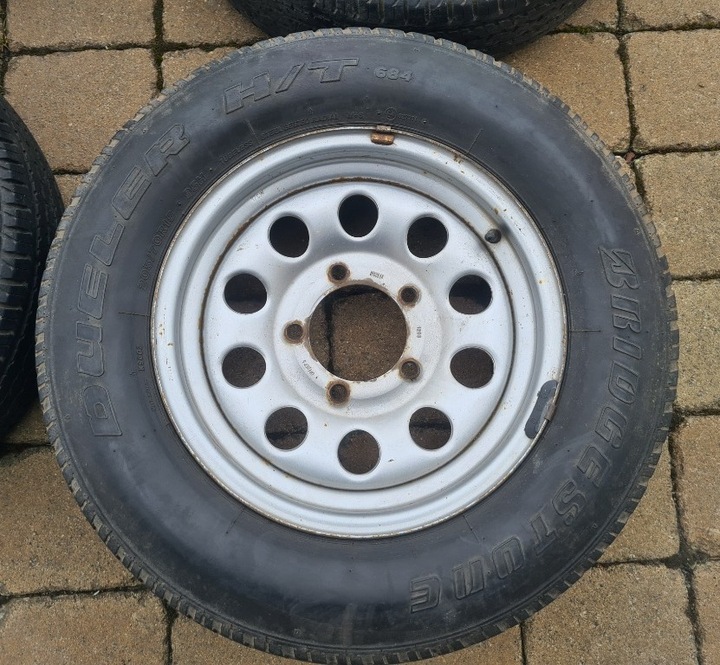 5X USED DISCS STEEL SUZUKI WITH JIMNY 15