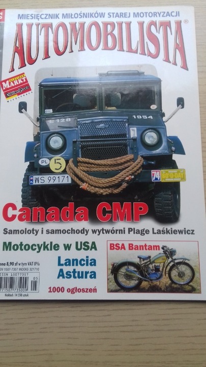 Automobilista  nr 62 - Canada CMP   (5/2005)