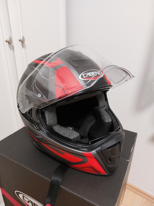 CASCO PARA MOTOCICLETA CABERG DRIFT SHADOW BDB! 