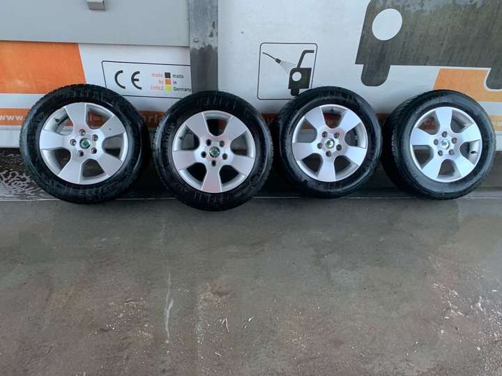 LLANTAS 5X112 R15 SKODA + NEUMÁTICOS DE VERANO 