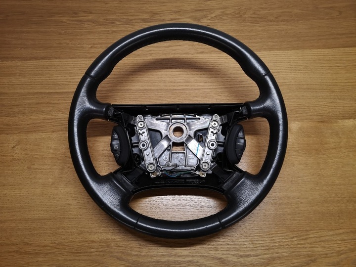 STEERING WHEEL BLACK LEATHER JAGUAR XJ8 X308 