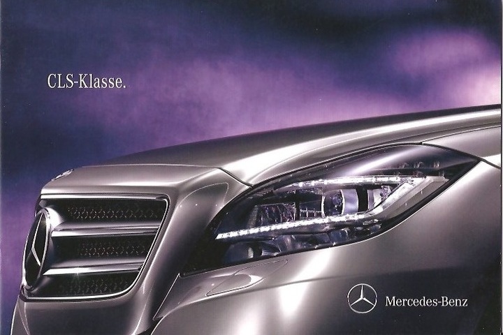 Prospekt Mercedes CLS-Klasse 2010 20 stron D