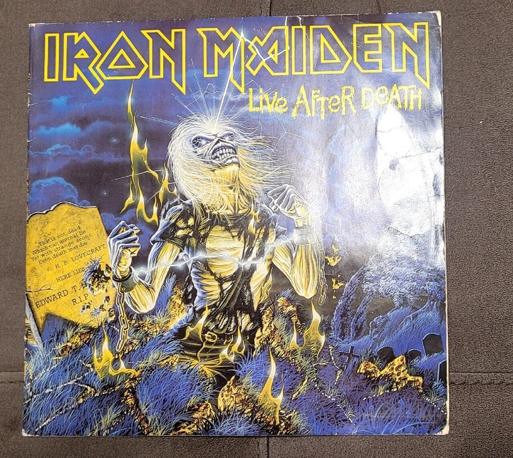 WINYL IRON MAIDEN LIVE AFTER DEATH AÑO 1985 
