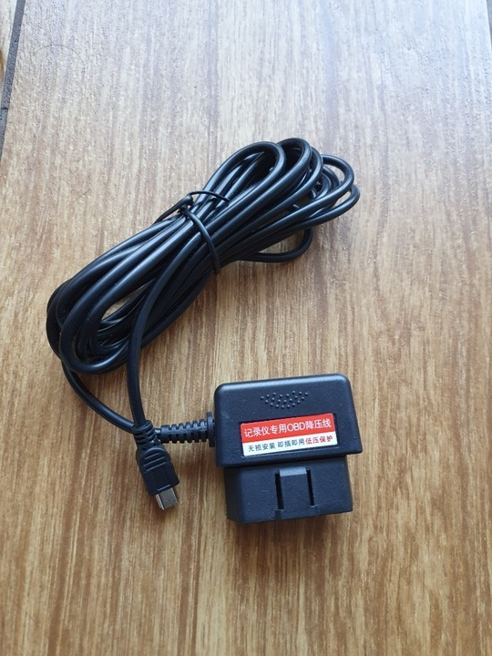 DISPOSITIVO DE CARGA CABLE DVR OBD OBD2 MINI USB 