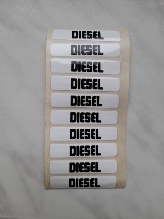 PEGATINAS DIESEL DISEL 10 PIEZAS 