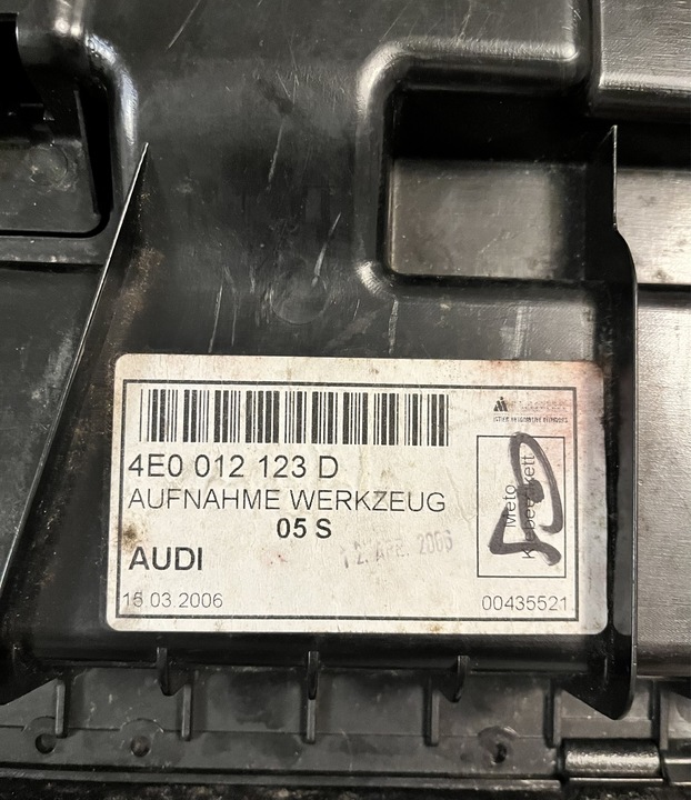 BLOQUE INSTUMENTAL AUDI A8 D3 4E0012123D 