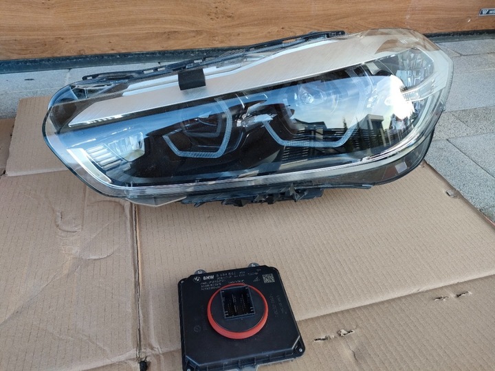 LAMP LEFT FRONT LED, CONTROLLERS OK, BMW X2 (F39) 