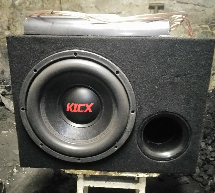 SUBWOOFER KICX REFORZADOR RODEK JUEGO CAR AUDIO. 