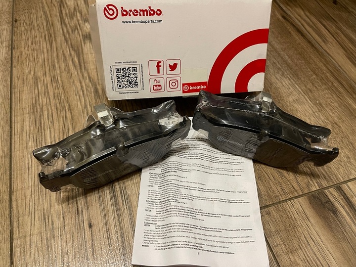 BREMBO PADS BRAKE REAR BMW 1, BMW 3 P06038 