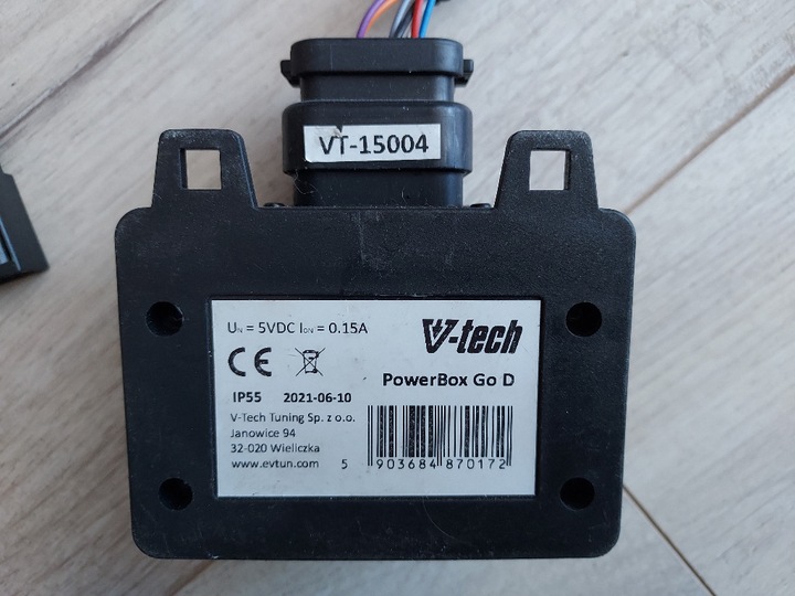 V-TECH POWERBOX + JUEGO DE CABLES AUDI 2.0 TDI 