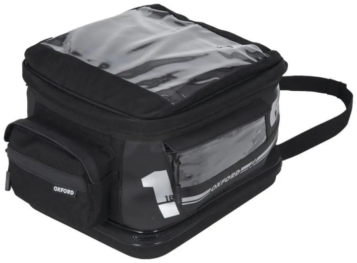 PODROZ I COFFRE Q18 RÉSERVOIR BAG SAC SUR RÉSERVOIR OXFORD (18L) COULEUR CZARNY/SZARY RO
